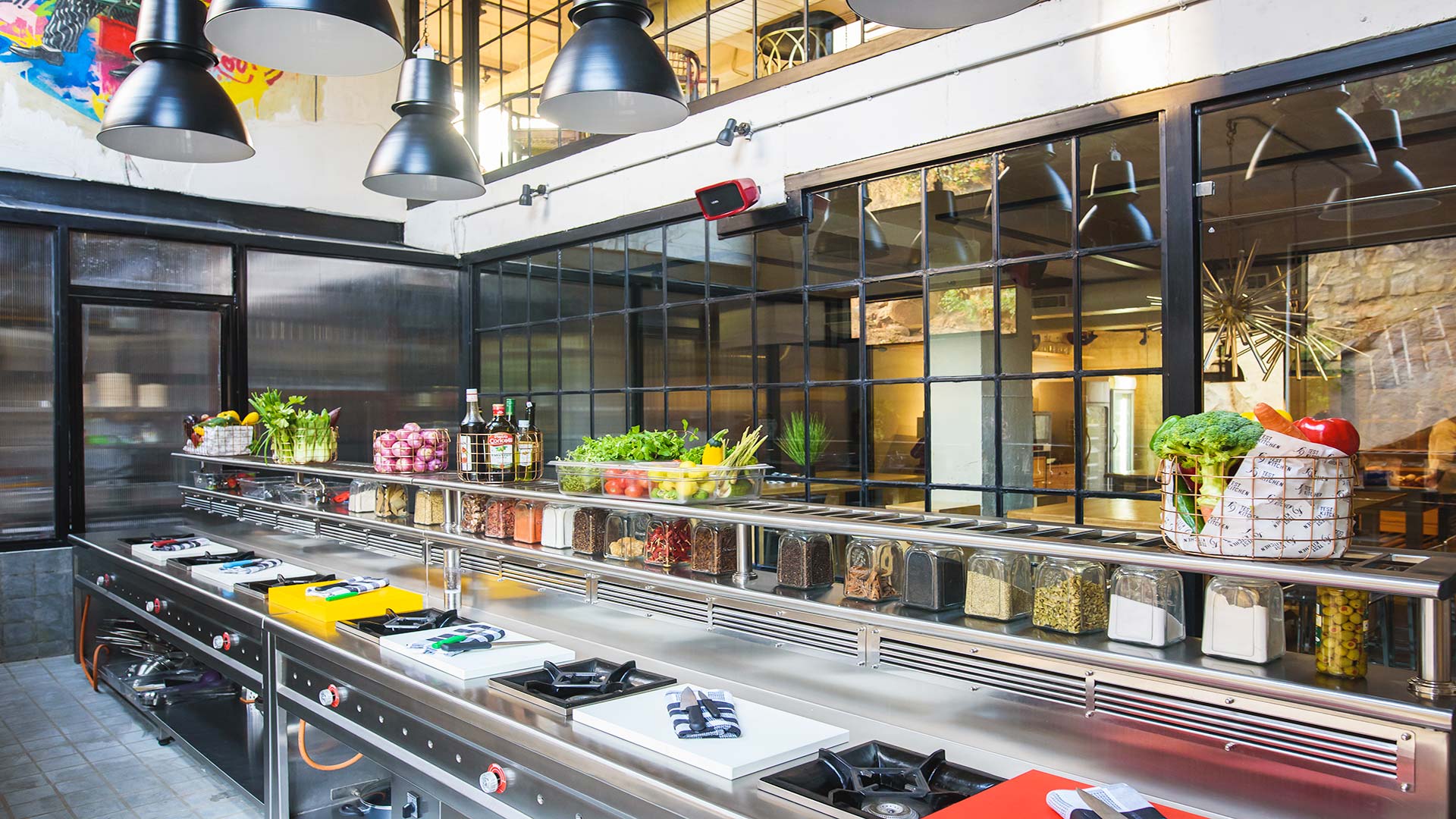 The perfect hangout spot for master chefs and culinary