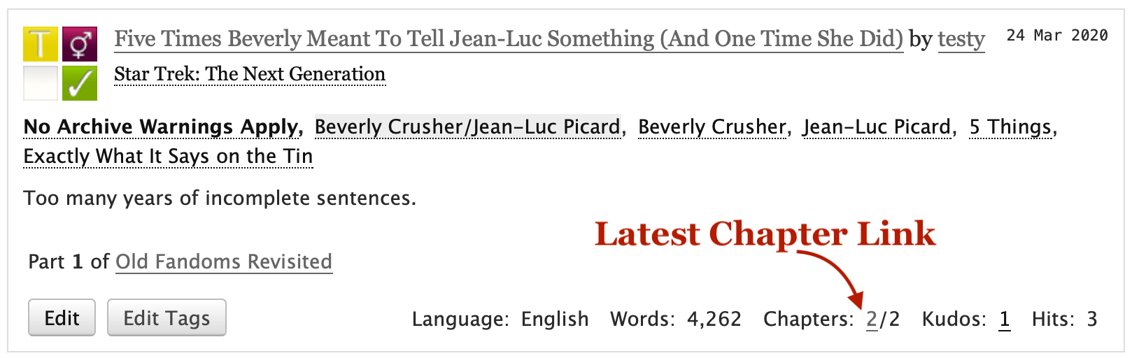 Admin Posts Archive of Our Own