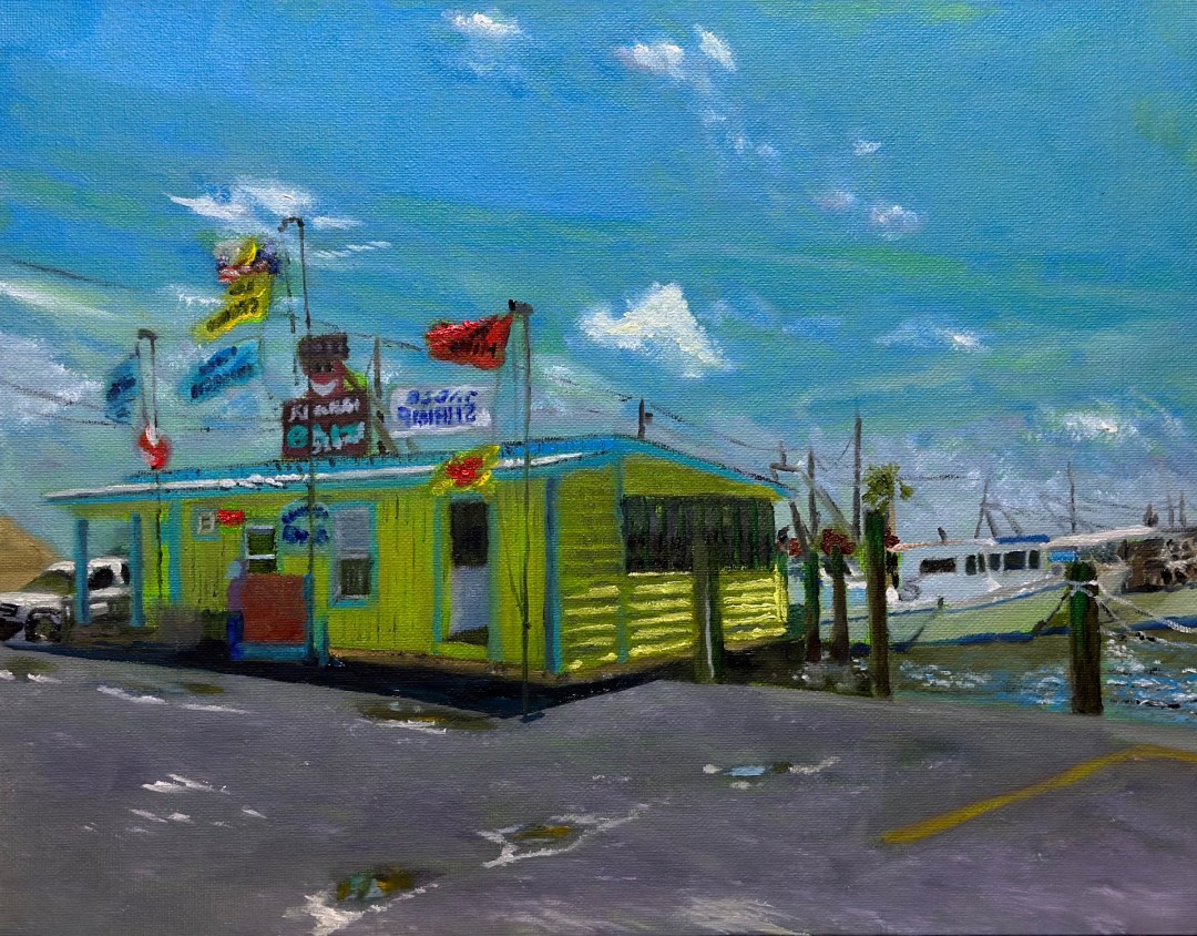 Bait Stand by William O'Brien January 13th Annual PleinAir Salon