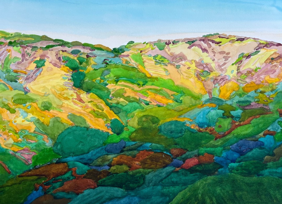 Green velvet by Robin Purcell March 13th Annual PleinAir Salon