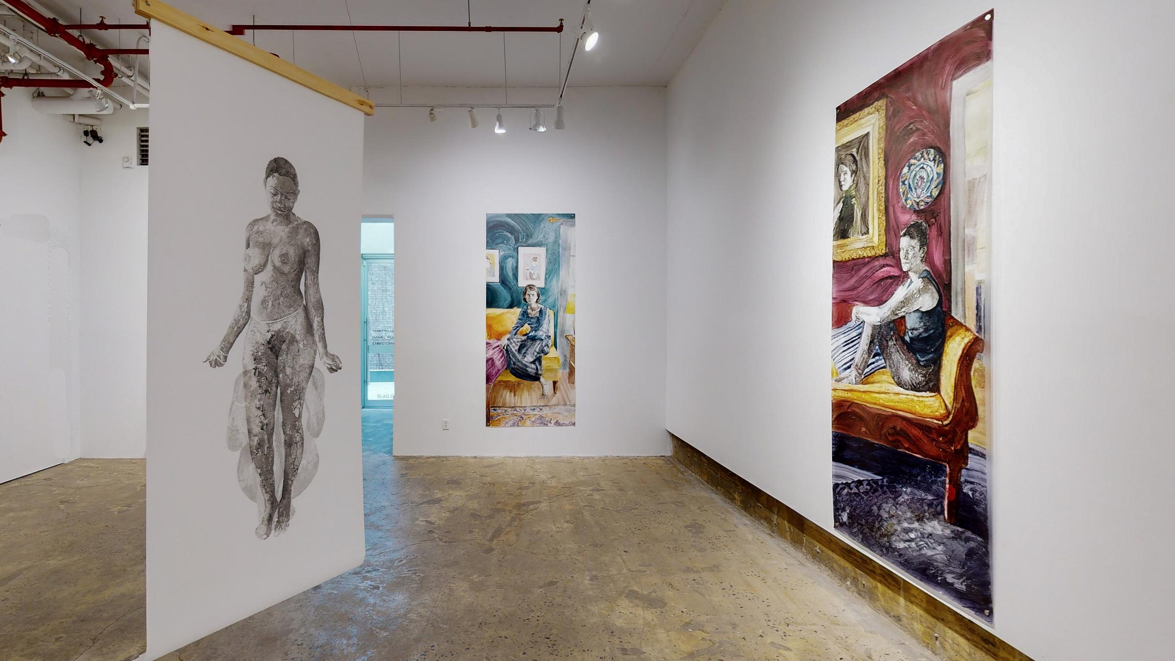 Alida Wilkinson, A Self Apart _ Installation View , 2022 Slag Gallery