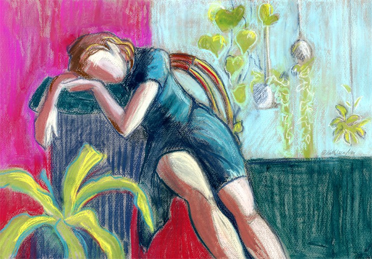 Spring 2020 Colorful Semi Abstract Figurative Painting By Kathleen Ney 2020 Painting Artsper 1001142
