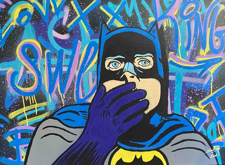 Batman Graffiti By S2bart 2021 Painting Artsper 1119696