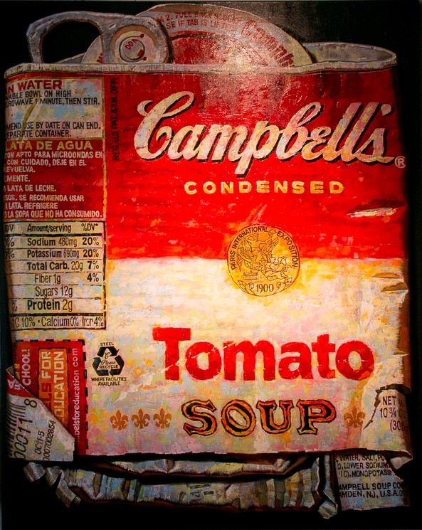 Campbell S Tomato Soup Hommage To Andy Warhol By Andrei Krioukov 2019 Painting Artsper 596997