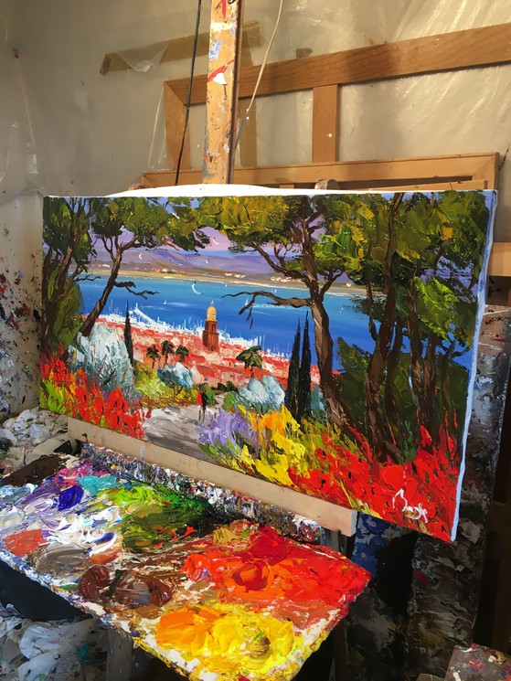 Week End A Saint Tropez By Louis Magre 2020 Painting Artsper 749289