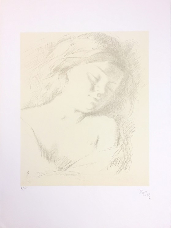 Jeune Fille Endormie By Balthus 1994 Print Artsper 931392
