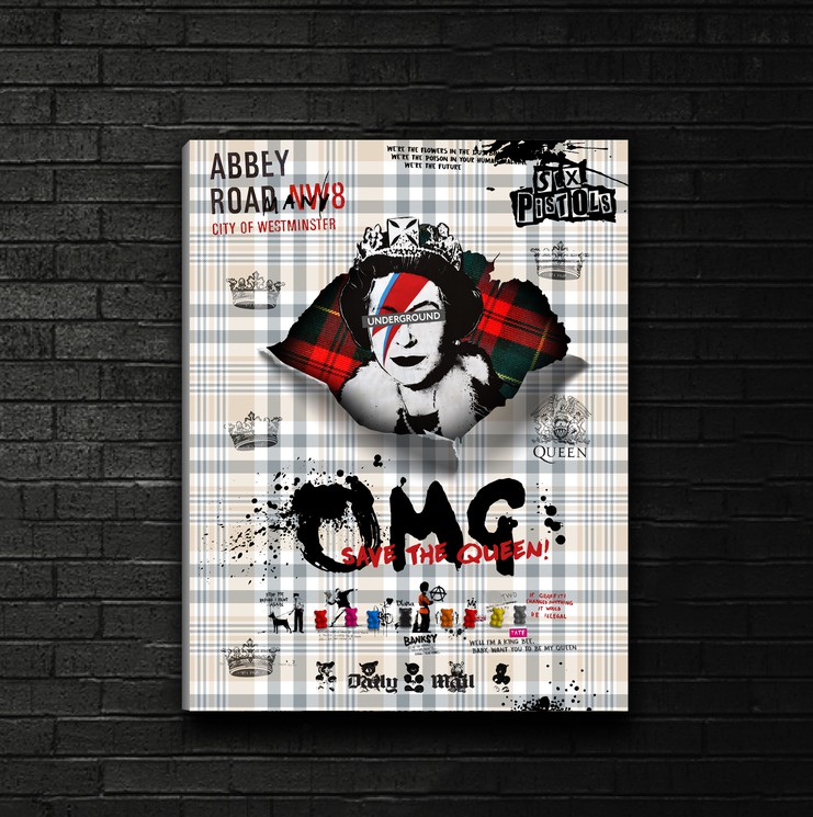 Pop Culture Icone Omg By Stephane Gautier 2021 Painting Artsper 999987