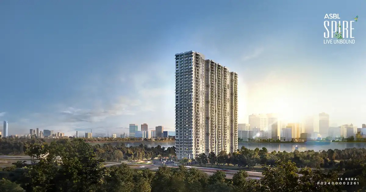 Luxury 3BHK Flats in Hyderabad ASBL Spire