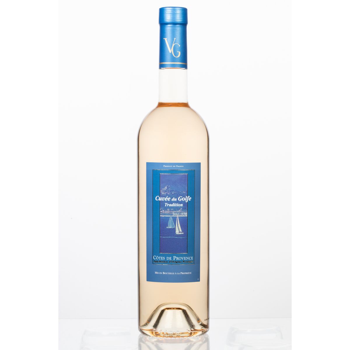AOP CôtesdeProvence Cuvée du Golfe de SaintTropez rosé 75cl pas cher