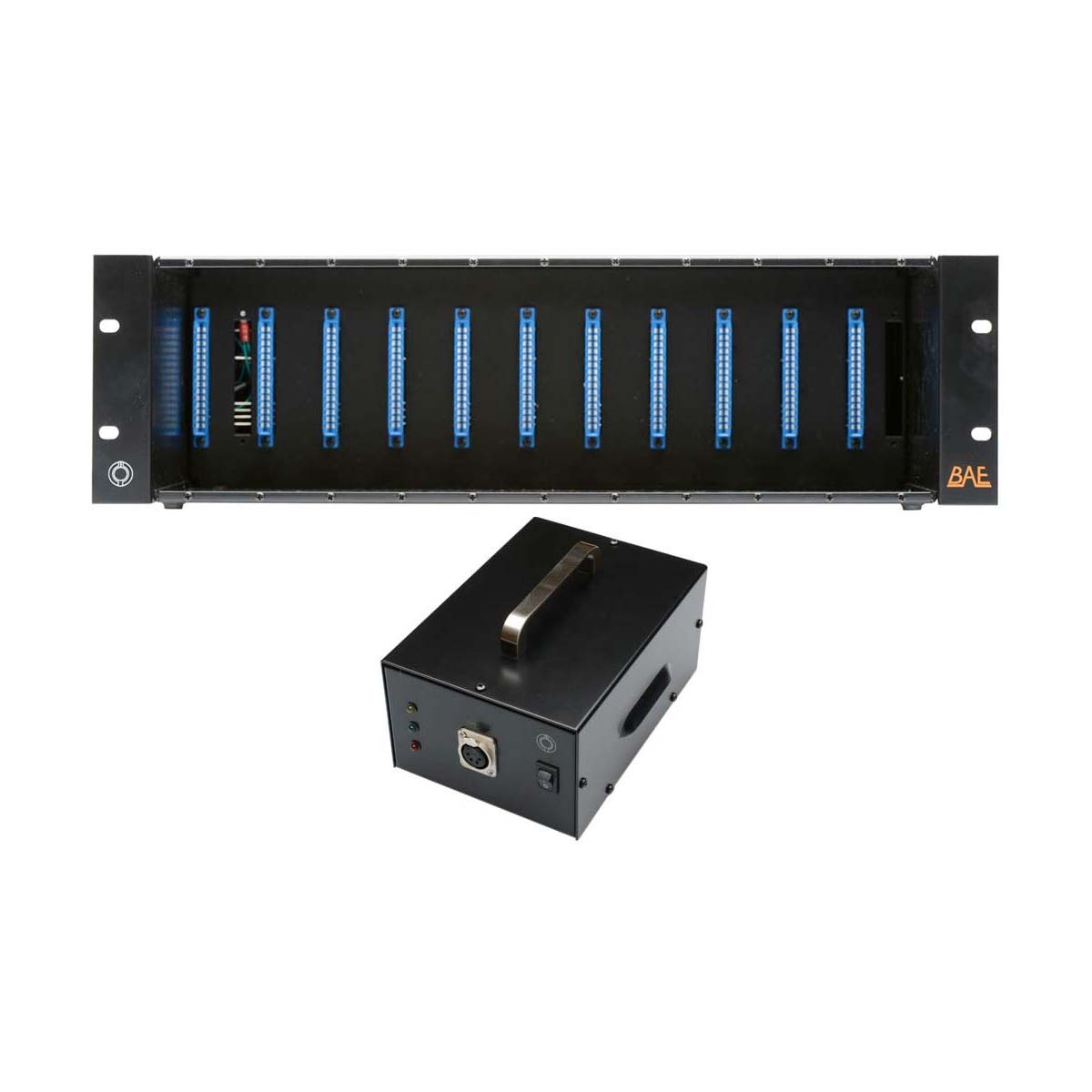 BAE 11 Module 500 Series Rackmount Audio Chocolate