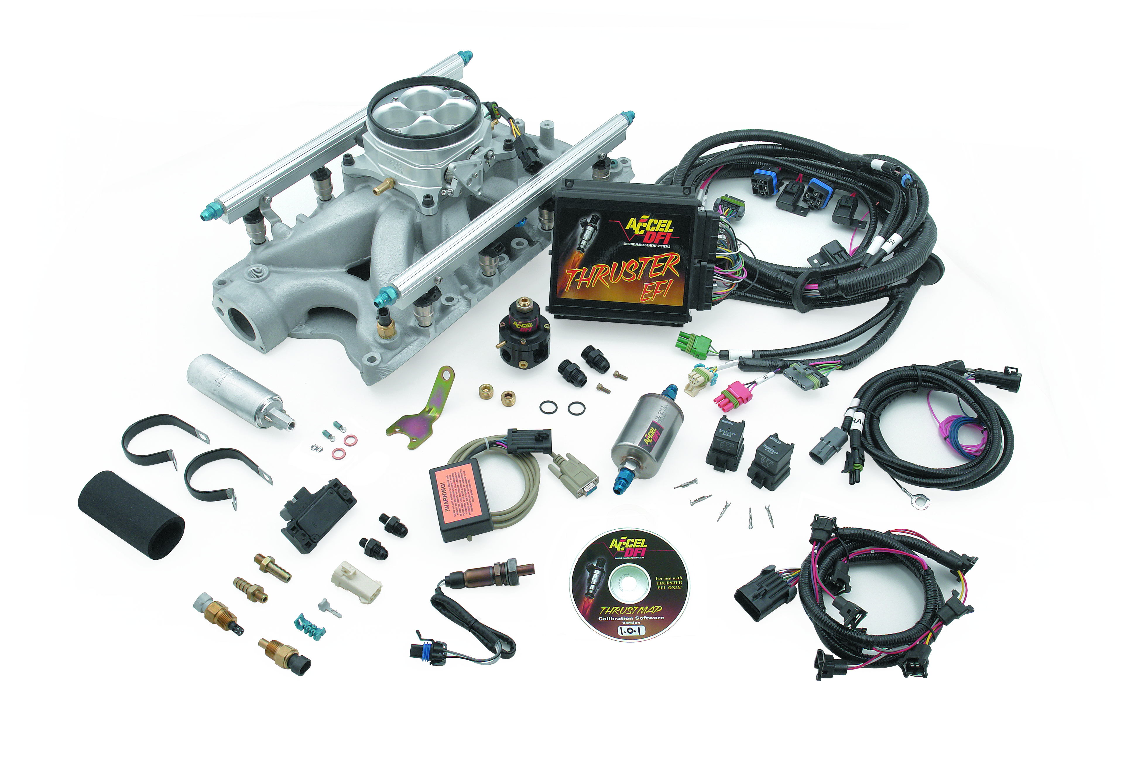 Accel 77158 Intake Manifold Kit 1200 cfm Throttle Body Autoplicity