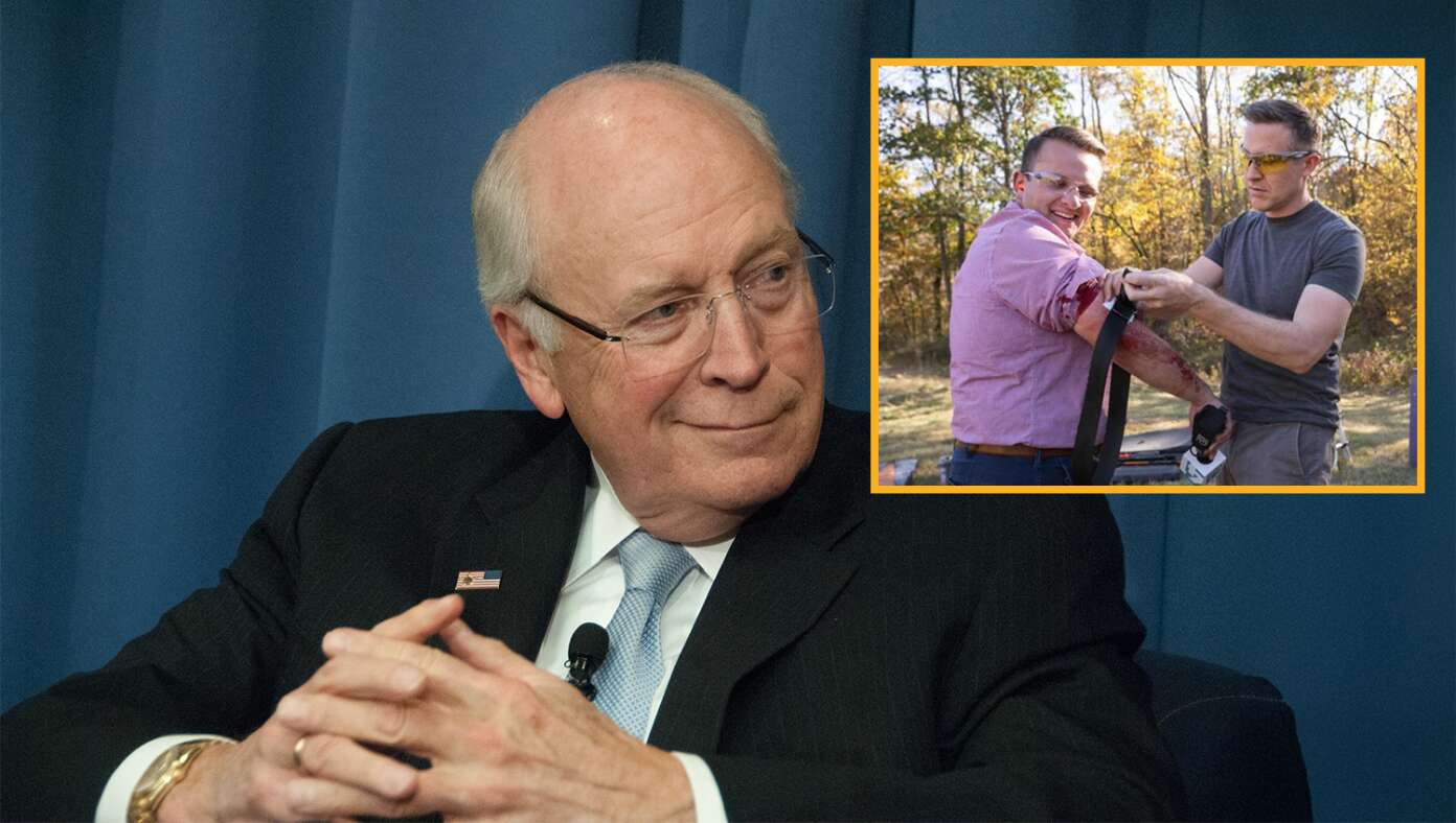Dick Cheney Excitedly Joins Democrat Party After Hearing They Get To Shoot People At Gun Ranges