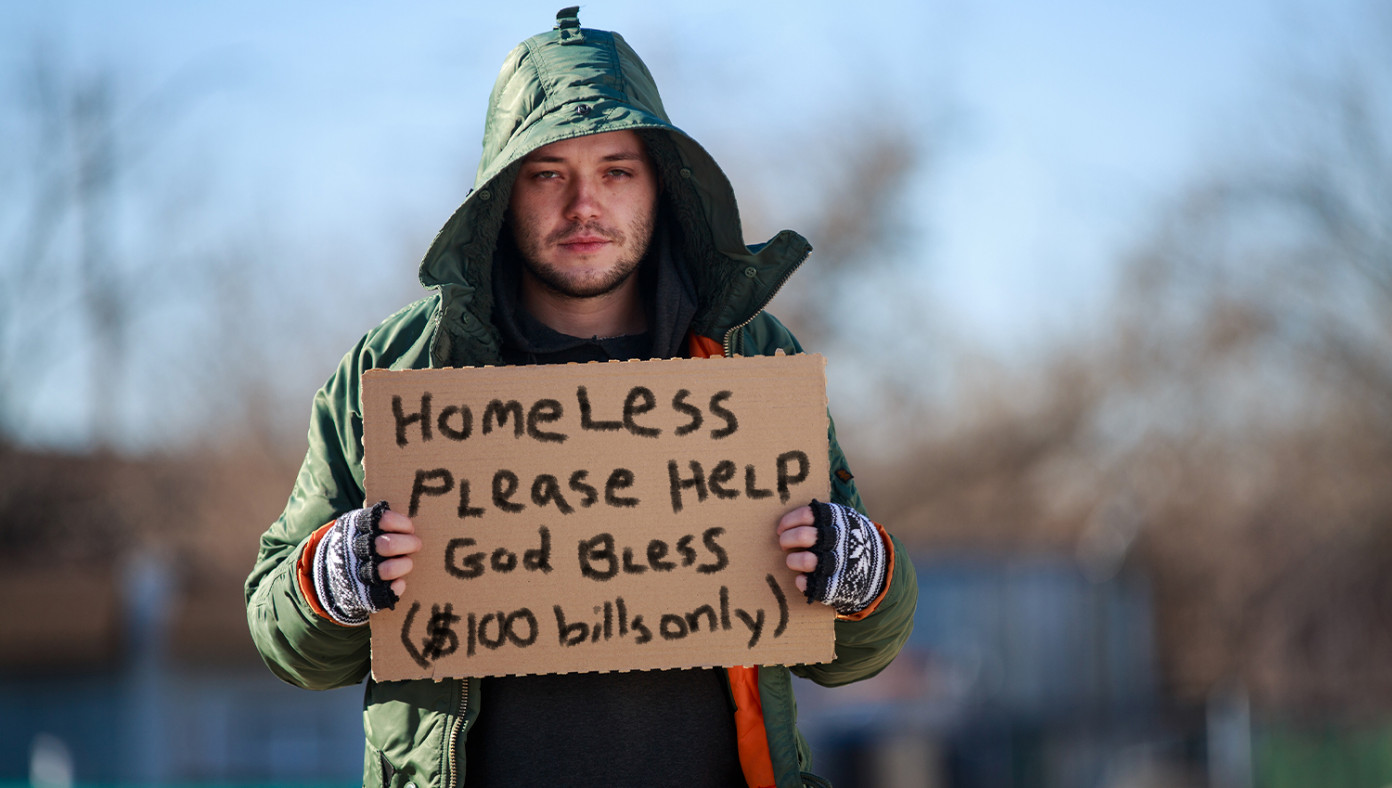 Due To Inflation, Panhandlers Now Only Accepting 100 Bills Babylon Bee