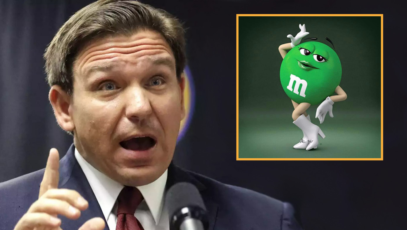 'Not On My Watch' DeSantis Signs Executive Order That Green M&M Must