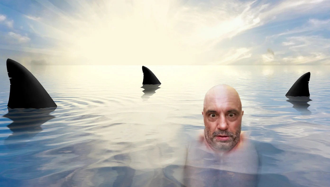 Man Being Devoured By Hungry Sharks Tries Apologizing To Them W³P Lives