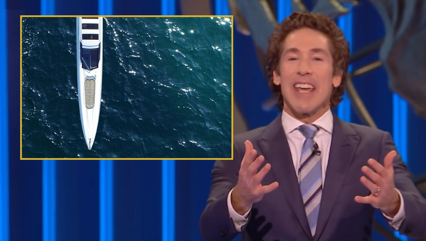 Joel Osteen Unveils New UltraThin Yacht That Can Fit Through The Eye