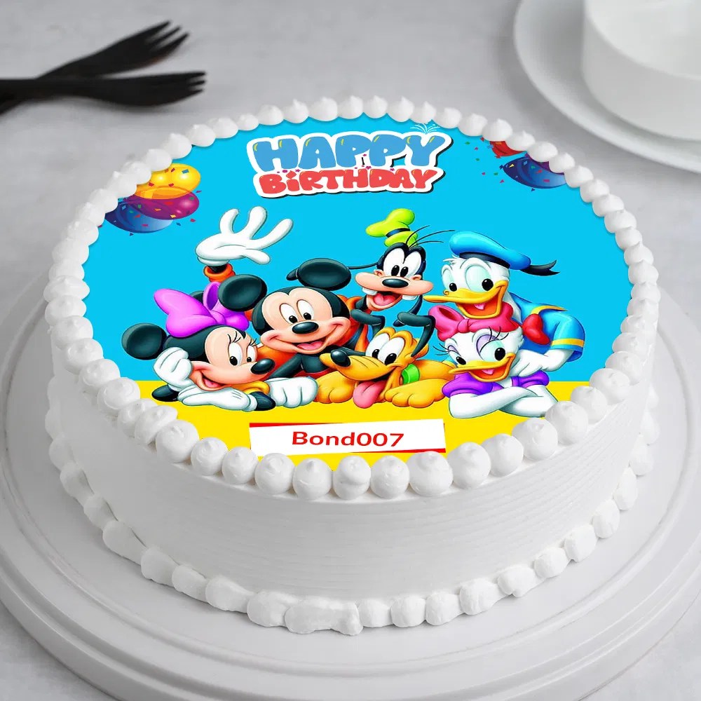 Mickey Mouse Sheet Cake Designs