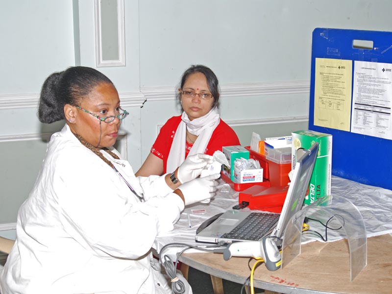 Blood Donation Drive 2009 in Jersey City, NJ • BAPS Charities