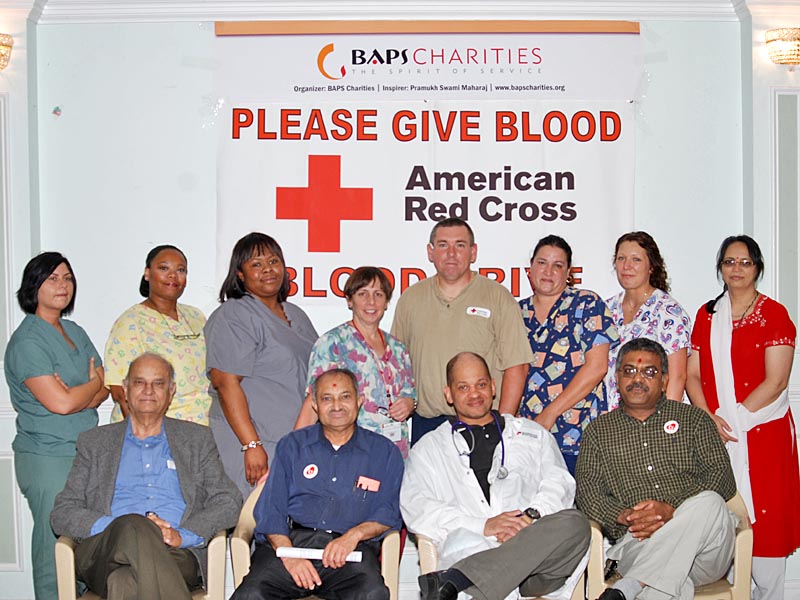 Blood Donation Drive 2009 in Jersey City, NJ • BAPS Charities
