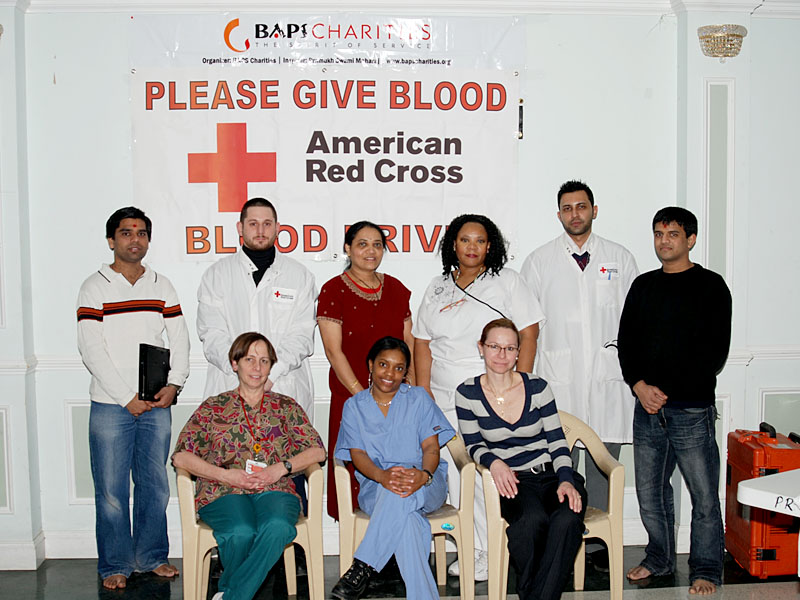Blood Donation Drive 2010 in Jersey City, NJ • BAPS Charities