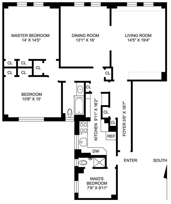360 West 119th St. in South Harlem : Sales, Rentals, Floorplans.