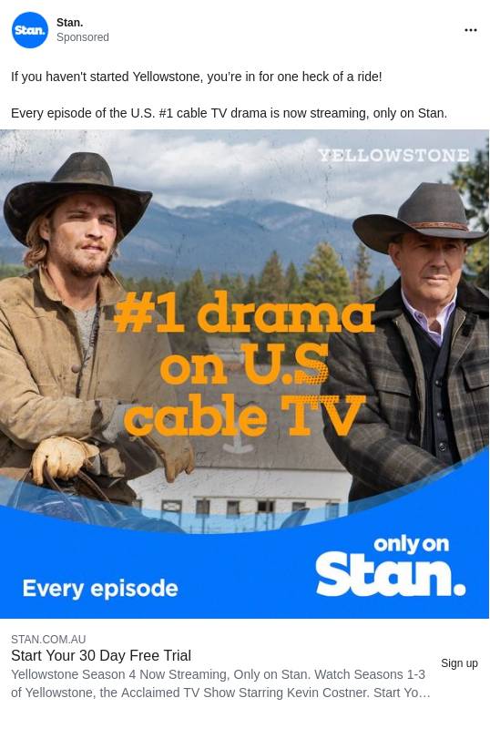 Watch Yellowstone TV Series Season 4 Now Streaming Stan. Ad Bigdatr