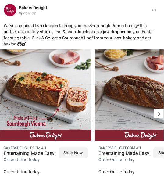 Bakers Delight Ad Bigdatr