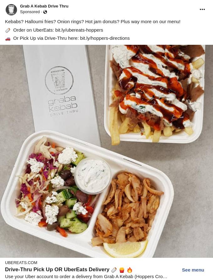 Order Grab A Kebab (Hoppers Crossing) Delivery Online Melbourne