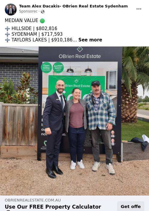 Obrien Real Estate Ad Bigdatr