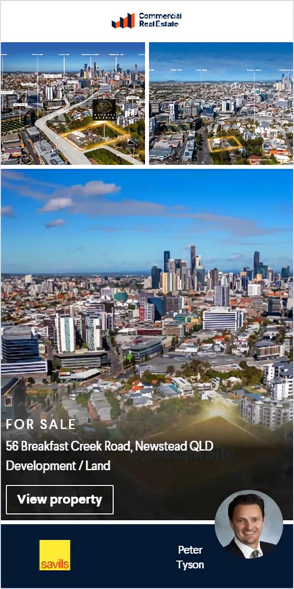 56 Breakfast Creek Road, Newstead QLD 4006 Land & Development