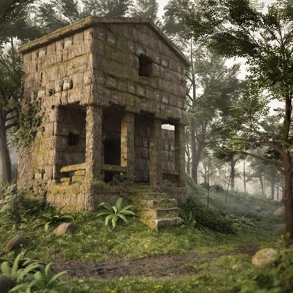 Abandoned House Finished Projects Blender Artists Community