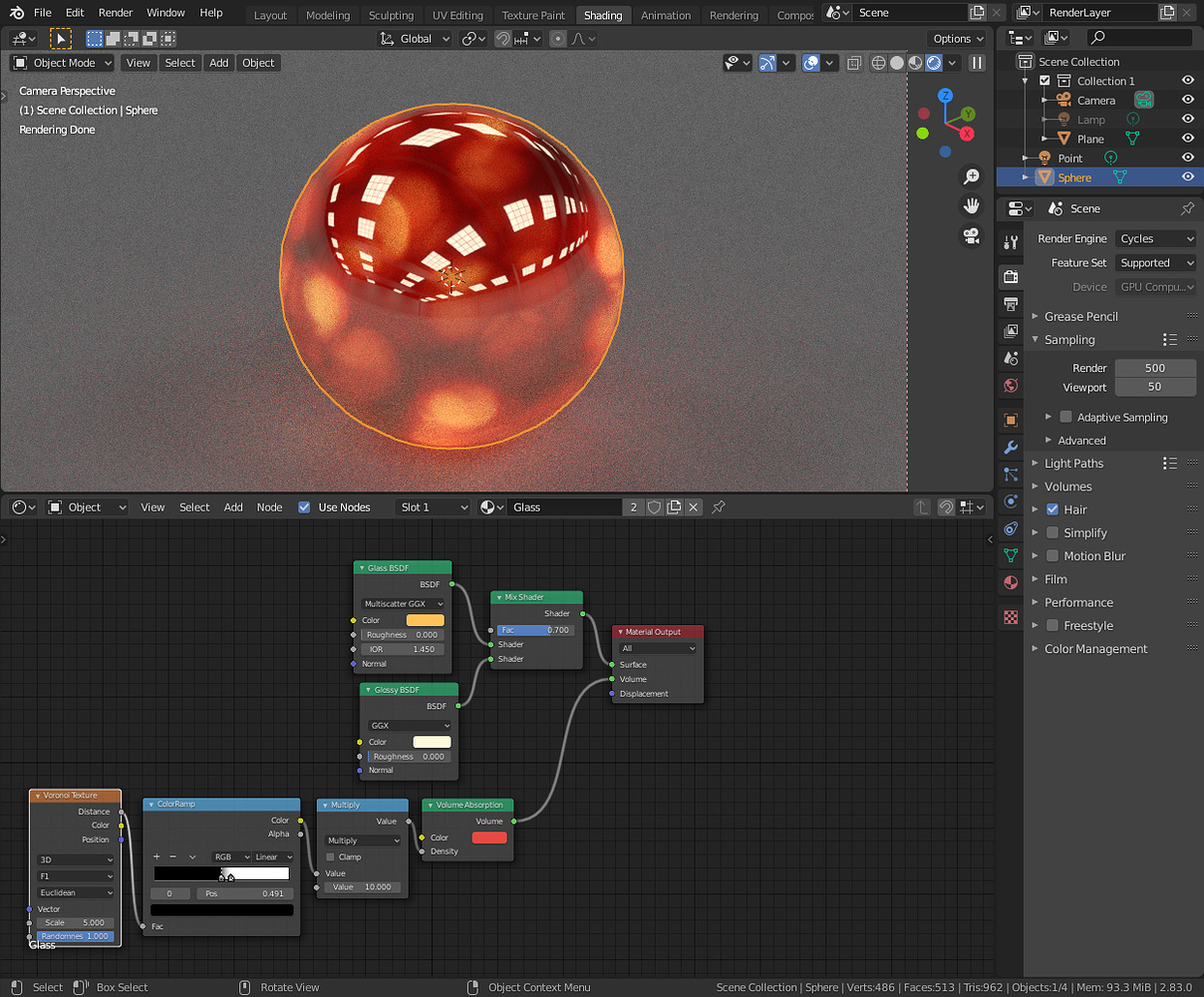 Help Glass material Materials and Textures Blender Artists Community