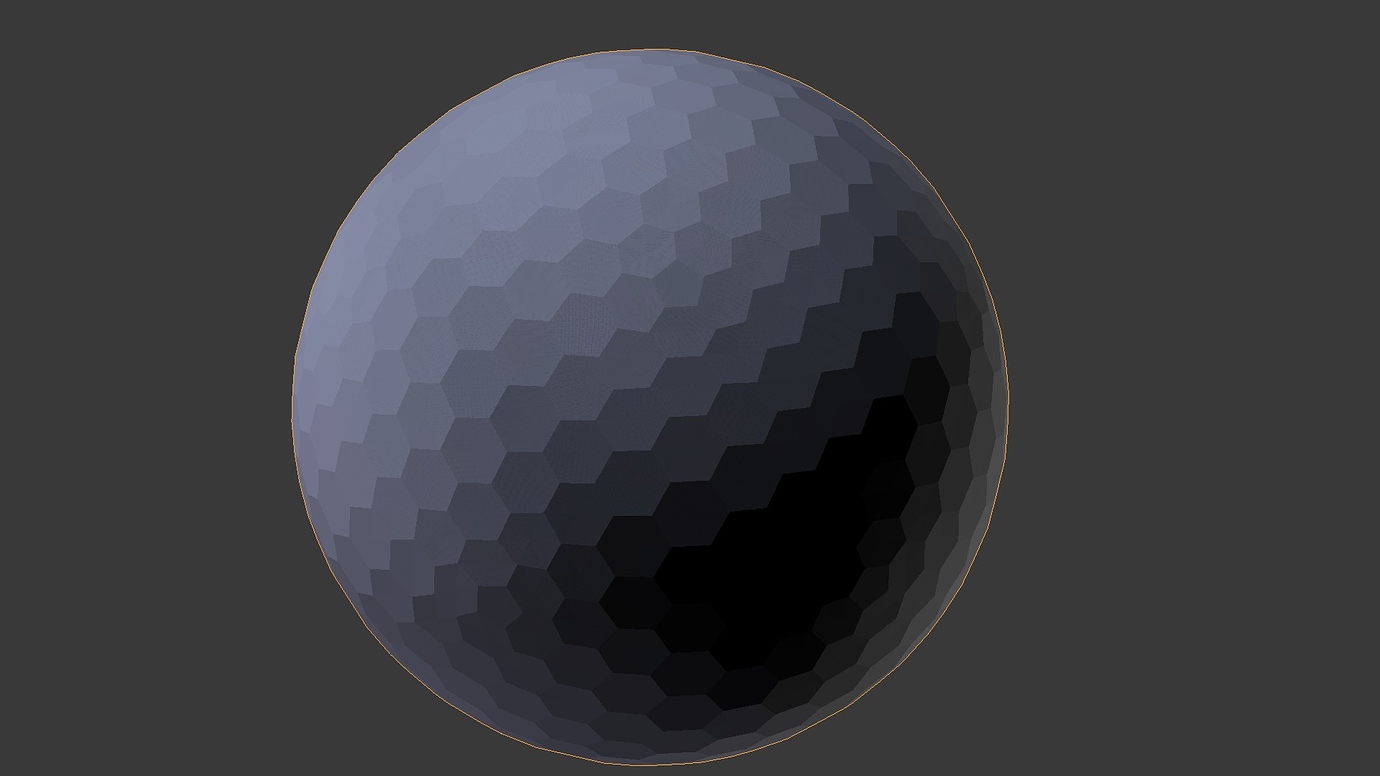 Create Hexagon Sphere Modeling Blender Artists Community