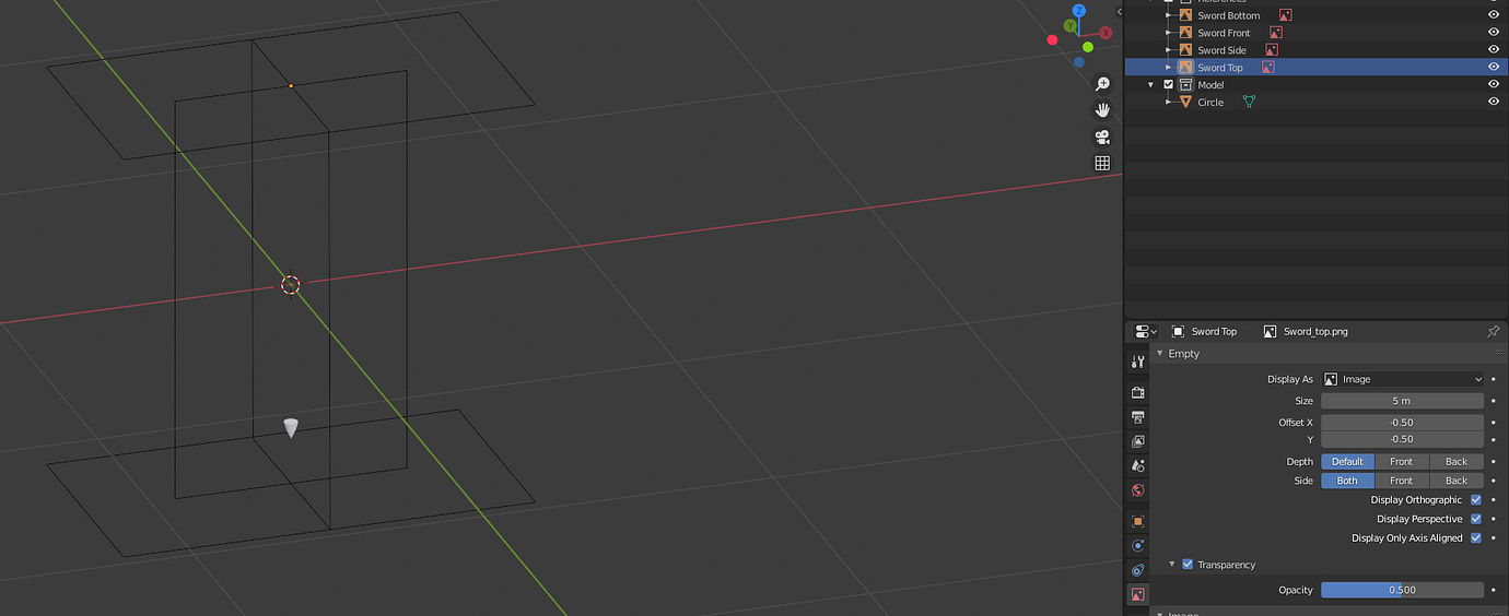 How to hide reference image outlines Basics & Interface Blender