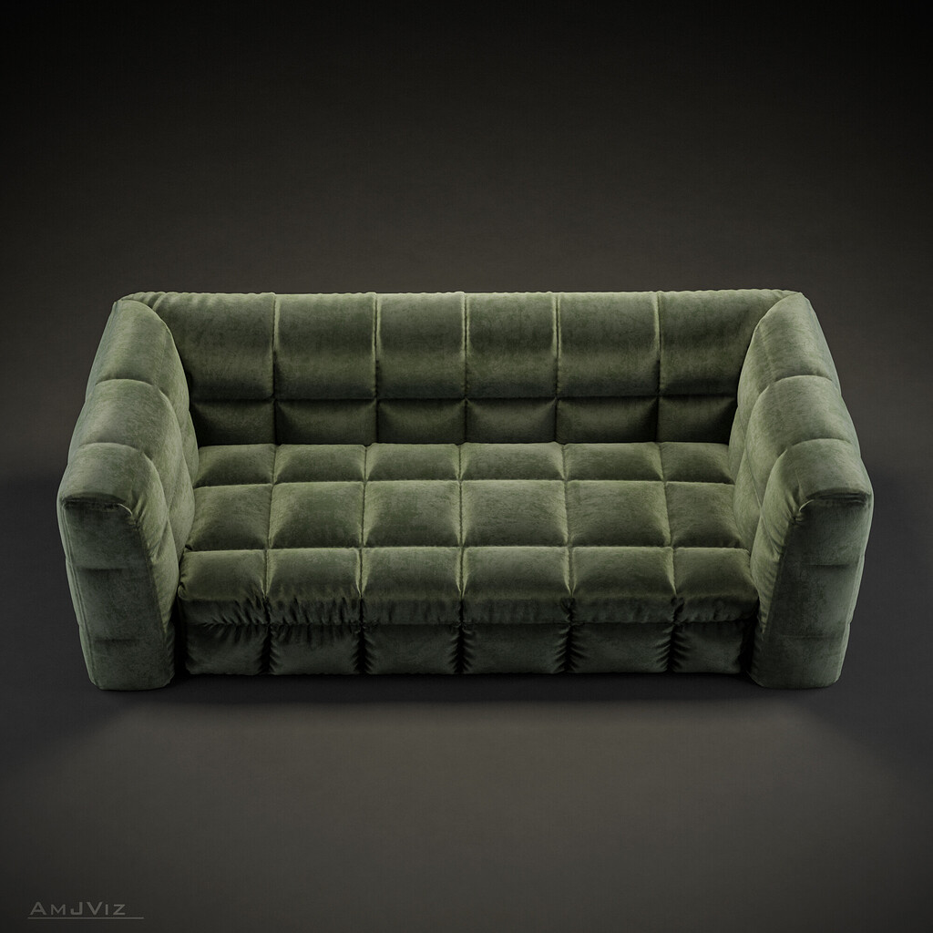 Velvet material Furniture Rendering Finished Projects Blender