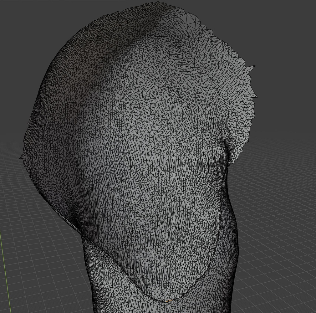 What is the best way to fill large holes in high poly meshes