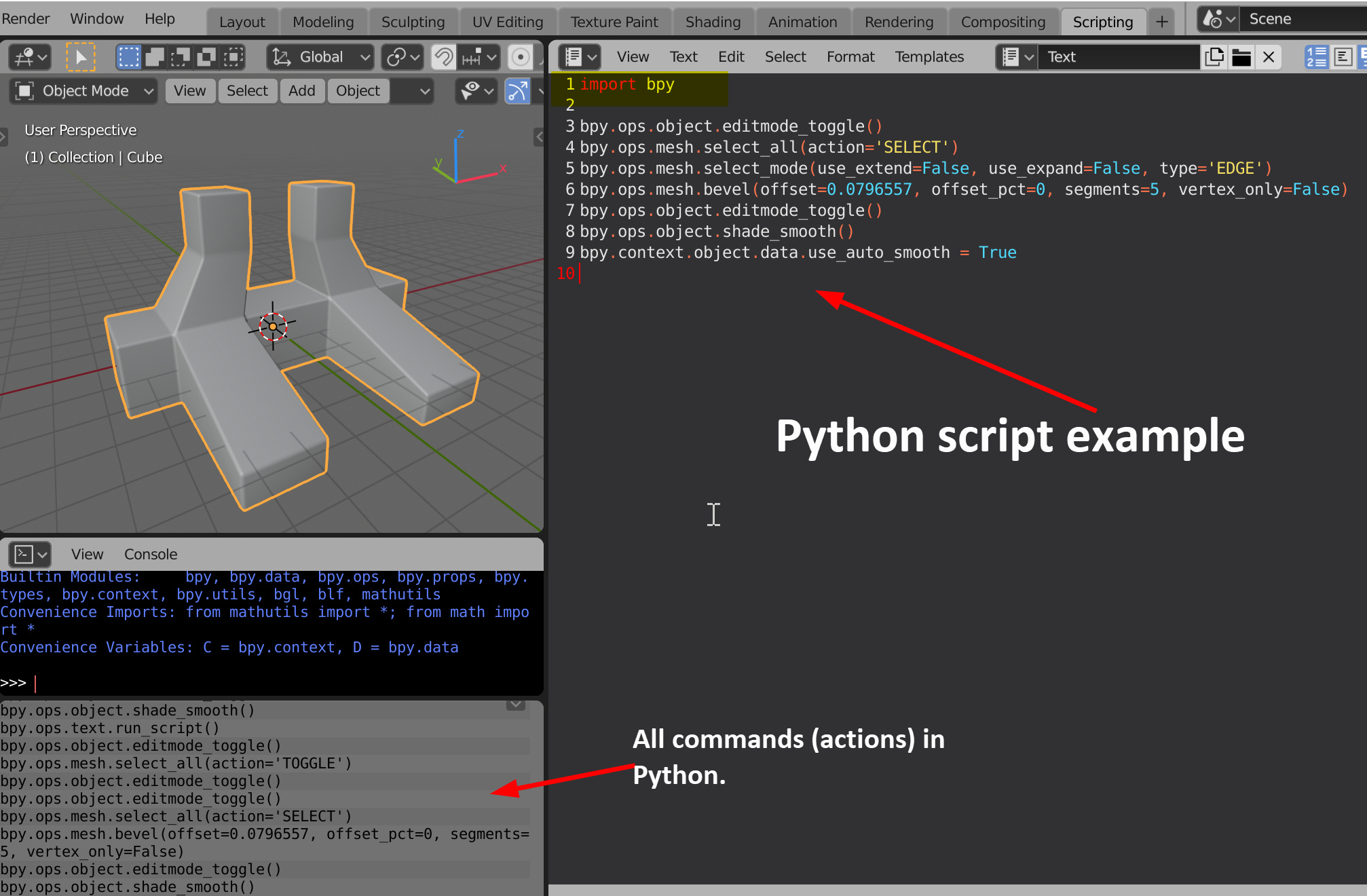 Record succession of commands Basics & Interface Blender Artists
