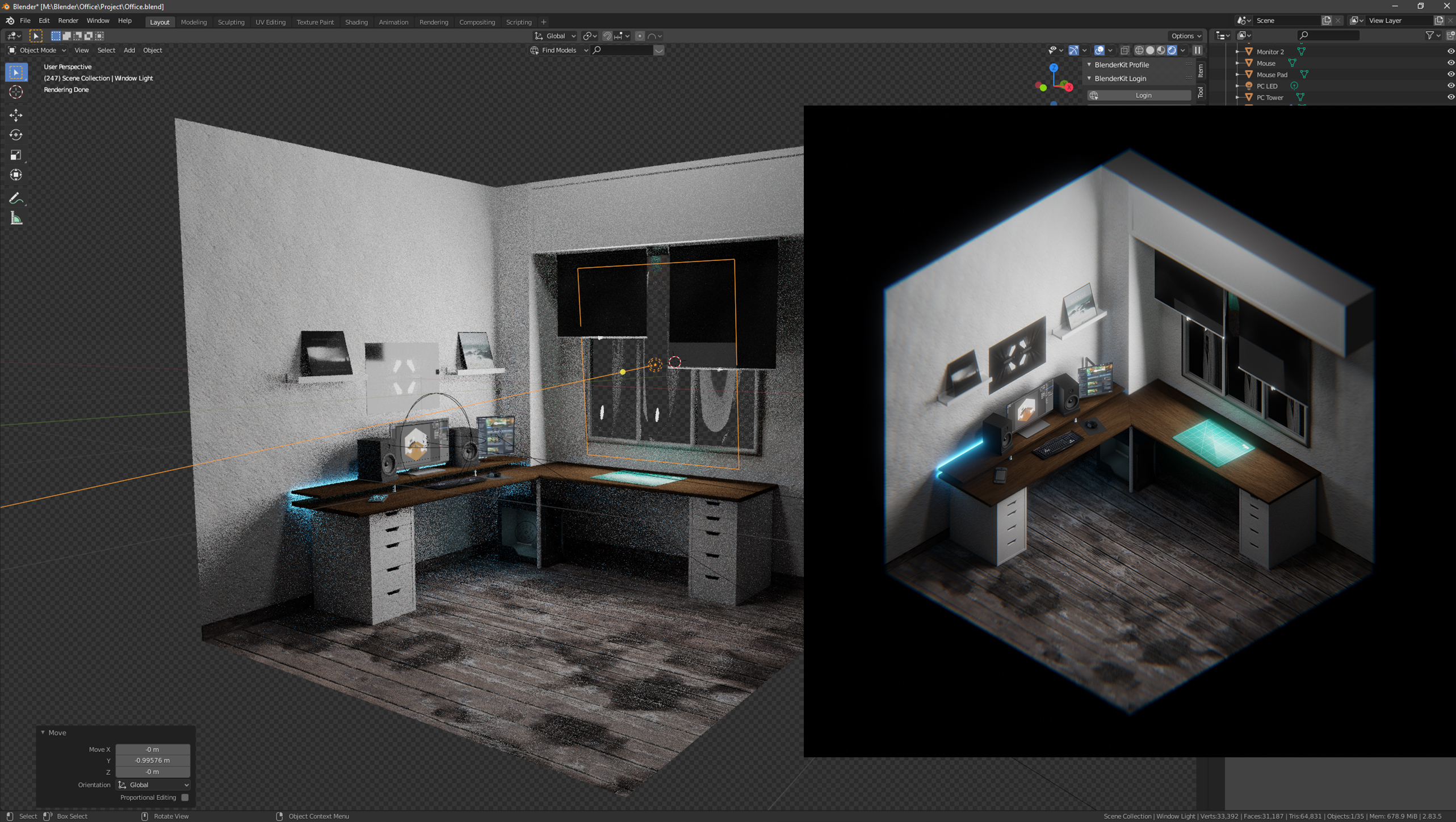 Light not going through window/opening Lighting and Rendering