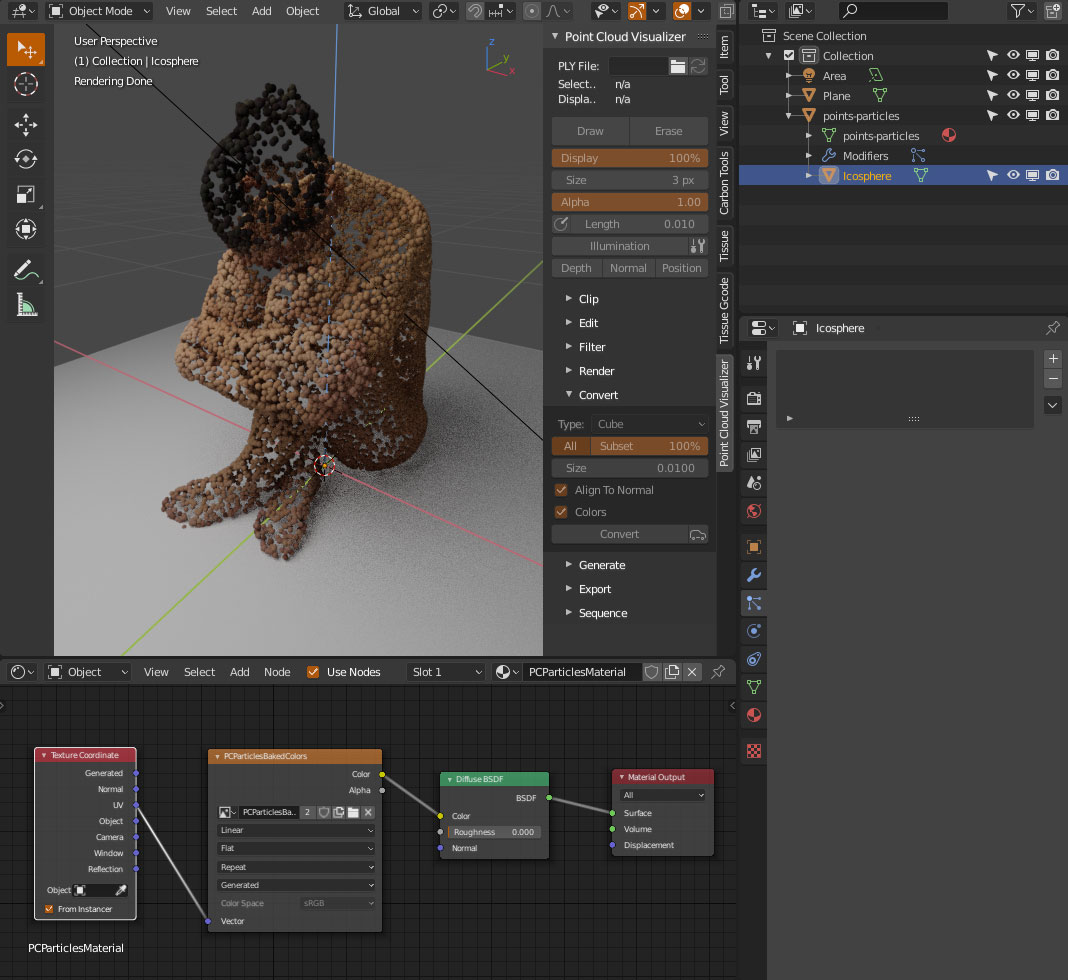 Point Cloud Visualizer 241 by Kobar Released Scripts and Themes