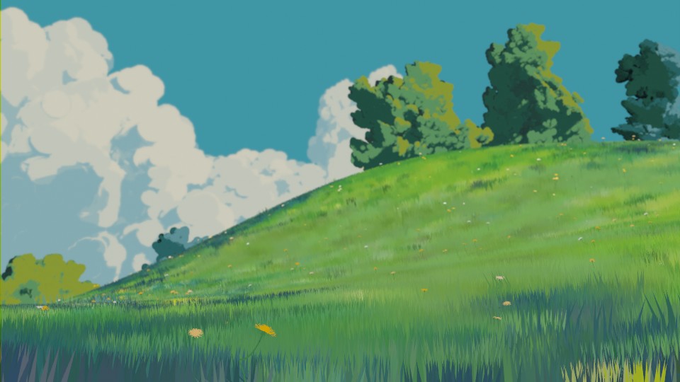 NPR Landcape Works in Progress Blender Artists Community