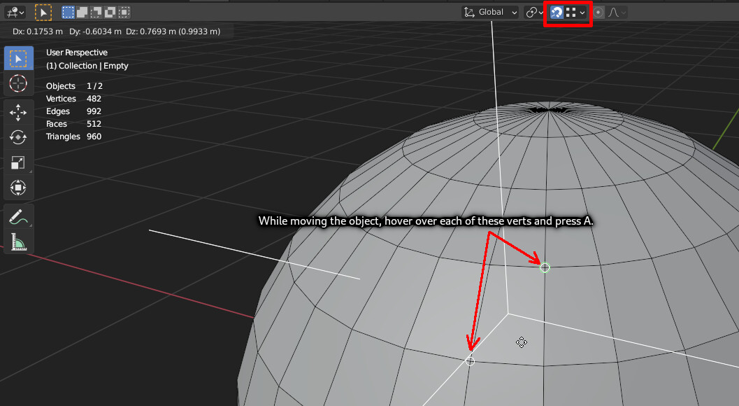 3d cursor and snapping modes, Face question only Basics & Interface