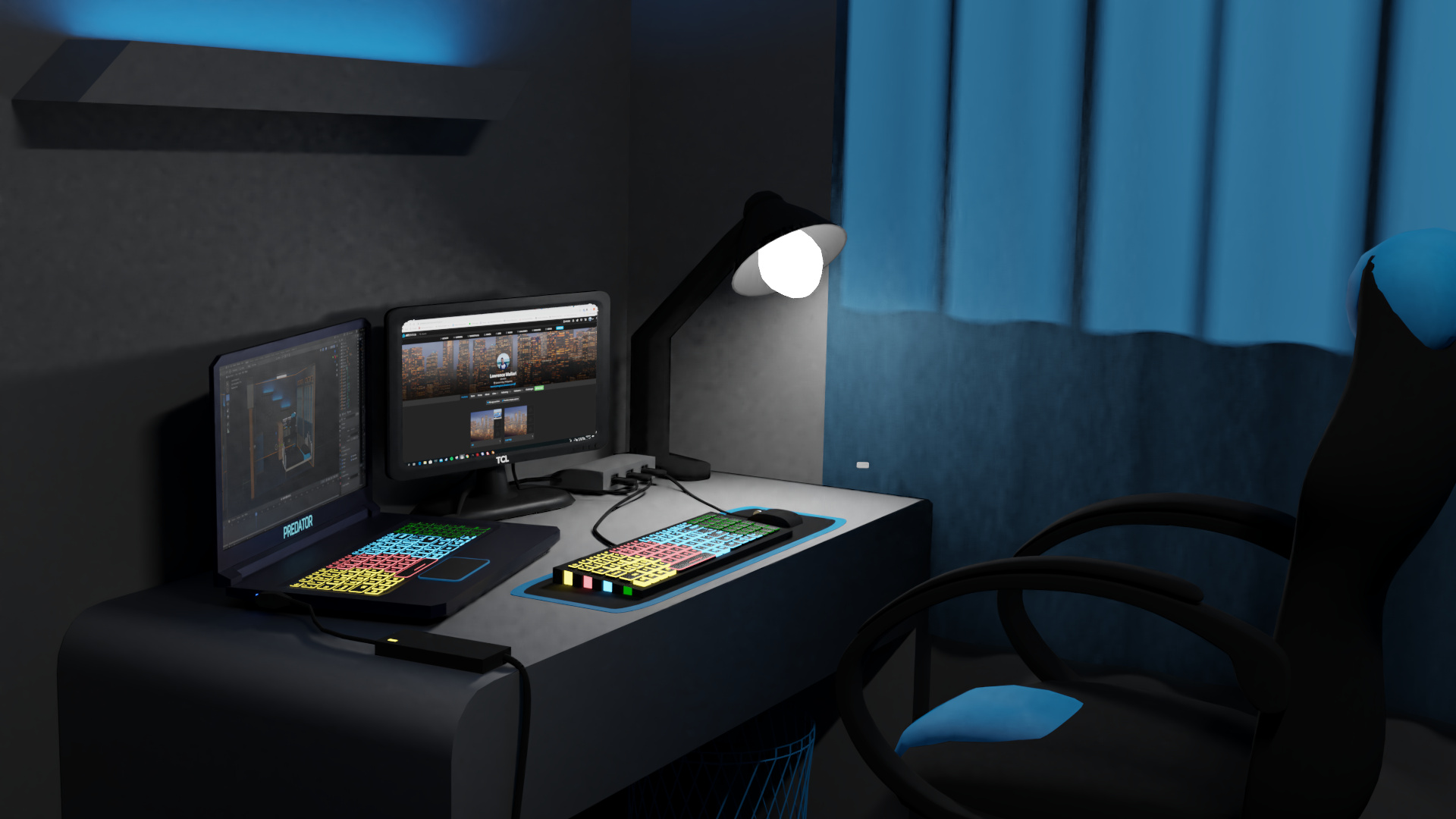 Blender Artists Challenge ‘My Desk’ Blender Artists Challenges