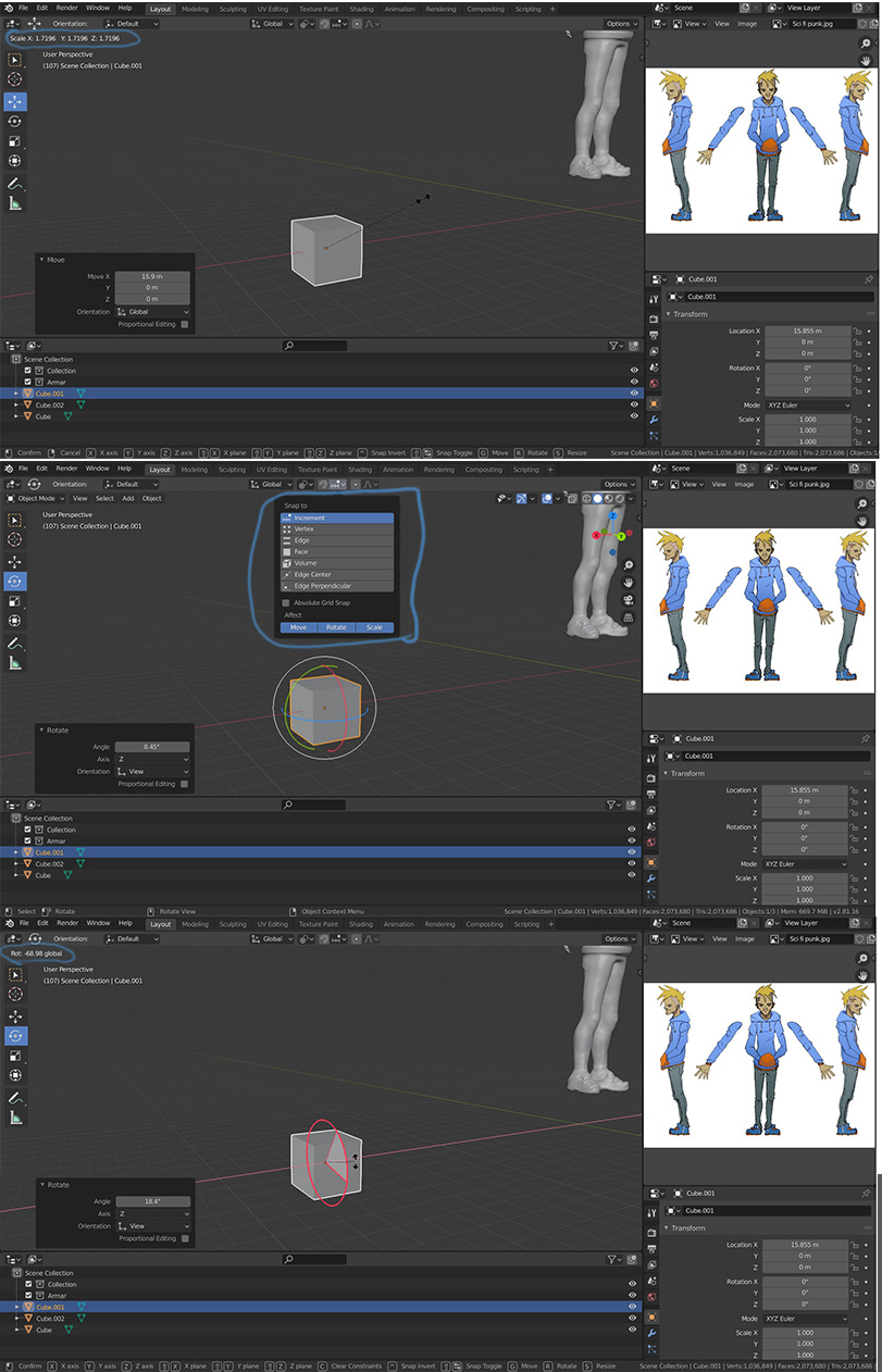 Can't rotate or scale Modeling Blender Artists Community