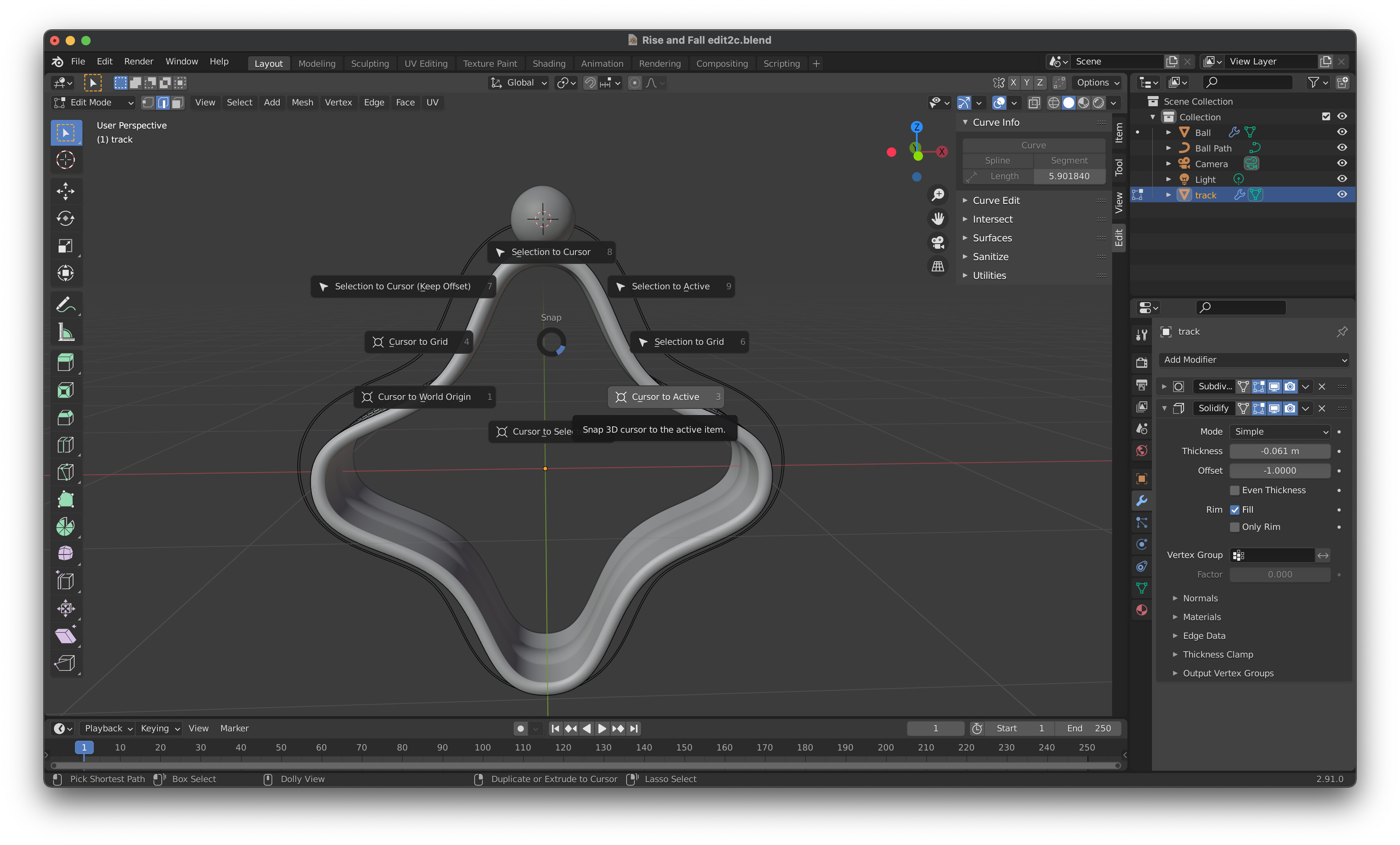 How to place Cursor to the centre? Basics & Interface Blender