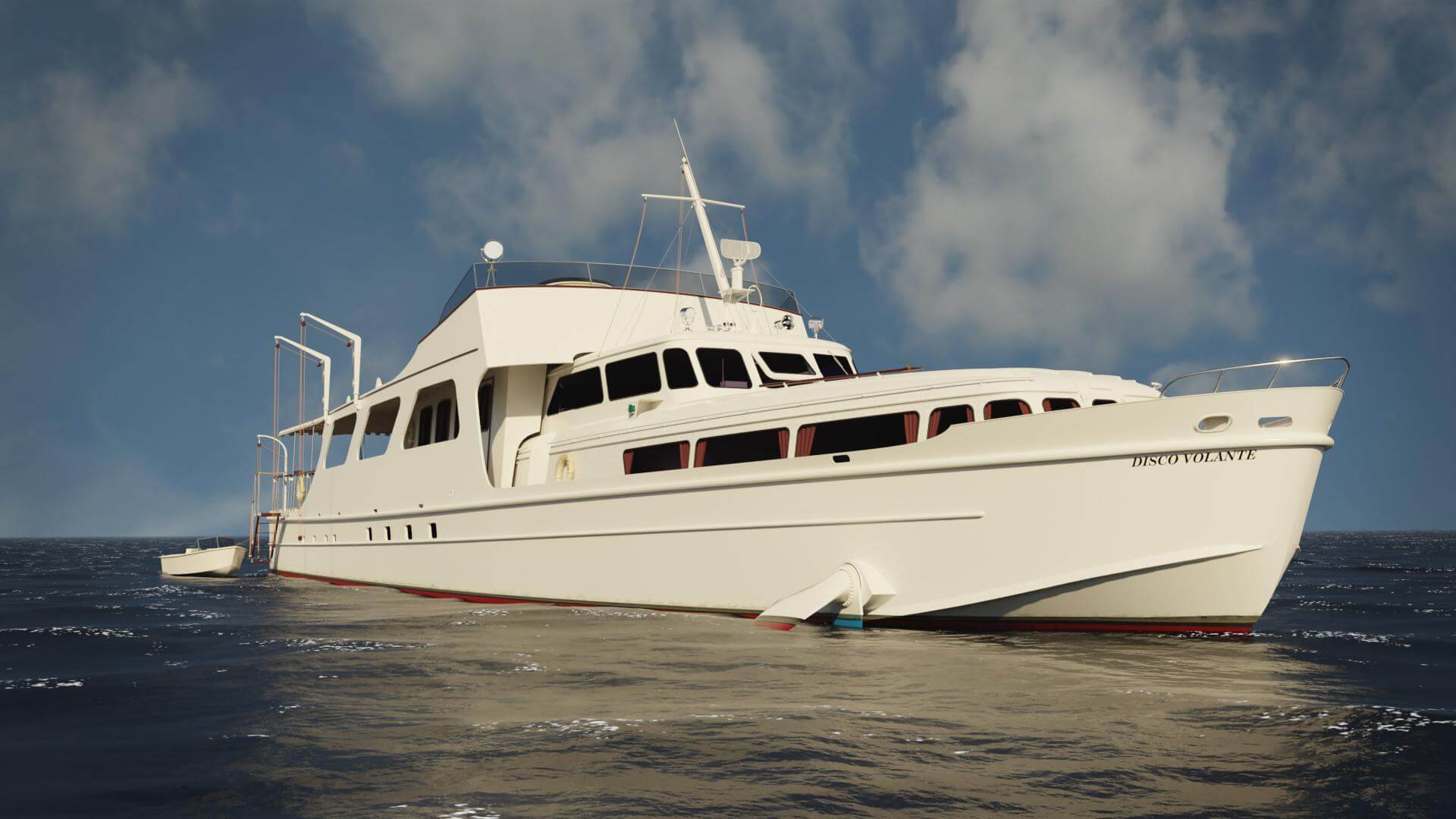 Motor Yacht Disco Volante from Thunderball Finished Projects