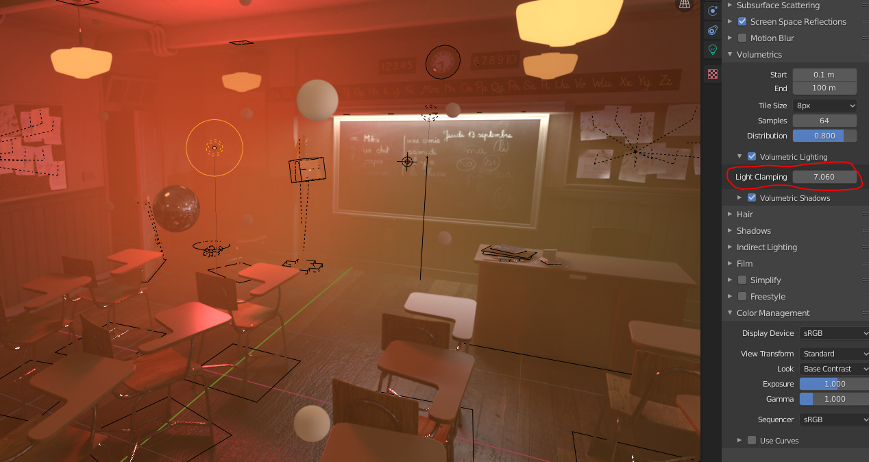Smooth Volumetric Light in EEVEE Lighting and Rendering Blender