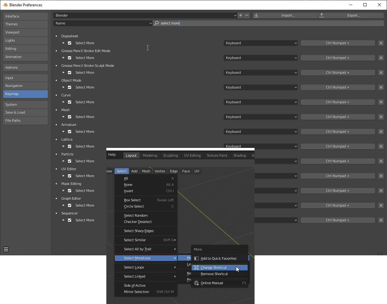 What command is "Grow/Shrink Selection", and how do I use it without a