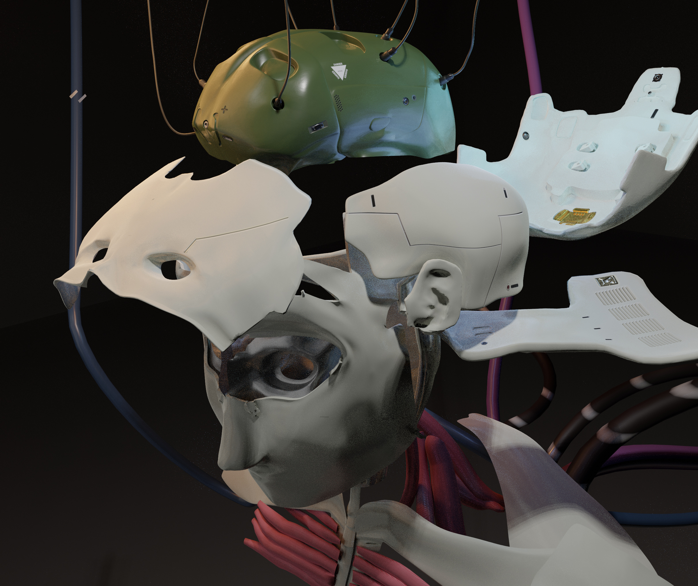 Ghost in the Shell Works in Progress Blender Artists Community