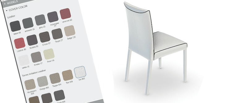 Furniture 3D Configurator Brought Online With Blender & Blend4Web