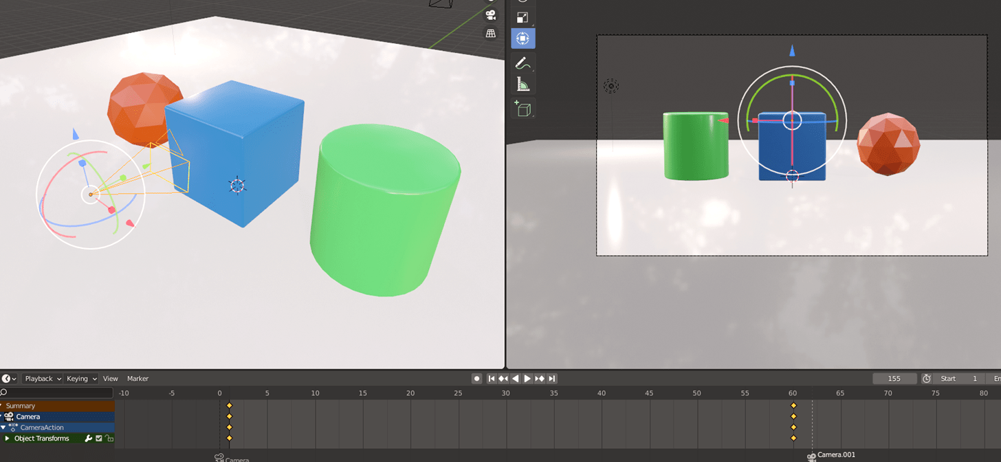 Blender Camera Animation and Switching BlenderNation